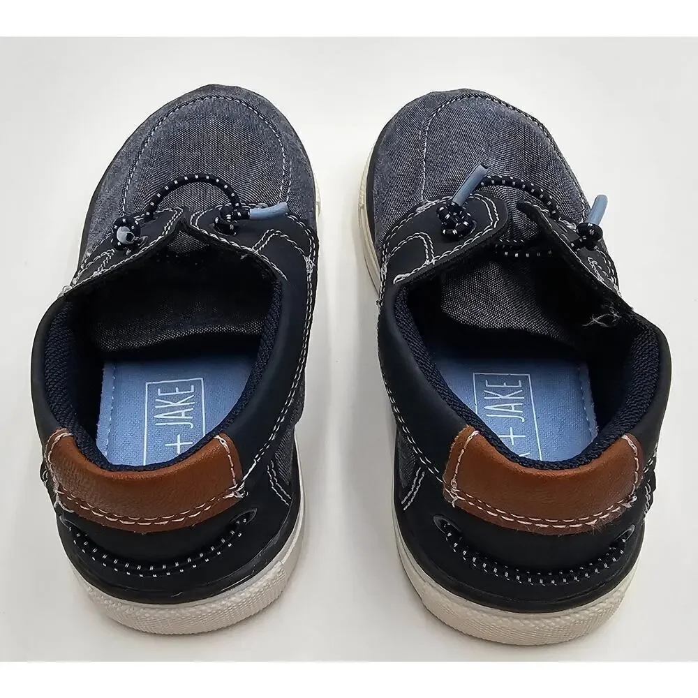 Max + Jake Boy's Size 12 Blue Boat Shoes